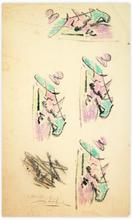 essai litho - abstract - hippique — 