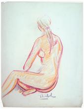 femme nue (dos) — 