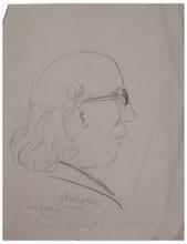 Autoportrait Edgar Stoëbel — 