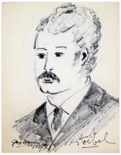 portrait Georges Brassens — 