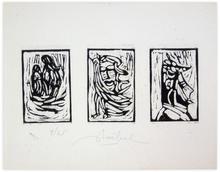 linogravure 9/25 - triptyque — 