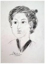 portrait de femme — 