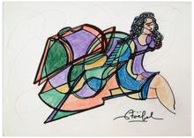 femme escargot — 