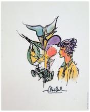 la femme et la plante — 