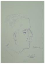Rubinstein ? - Portrait d'homme — 