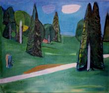 Les sapins, circa 1931