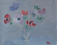 Vase aux anémones, octobre 1934