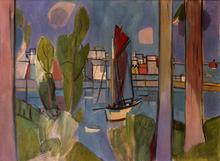 Port en Bretagne, 1935