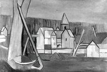 Eglise de Lacassagne, 1937