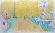 Vers le pont, 1942