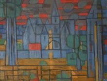 Eglise de Lacassagne, circa 1945