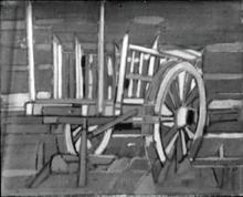 La charrette, circa 1947