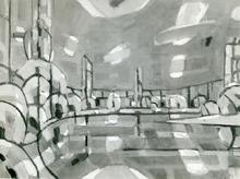 Courbe de la Dordogne, 1956