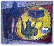THÉIÈRE PLATEAU JAUNE — 1956