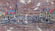 Petit pont à Amsterdam, 1958