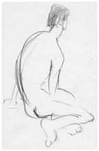 Dessin sans titre - 1966