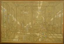 Intérieur jaune, 1970
