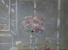 Fleurs devant la fenêtre, 1974