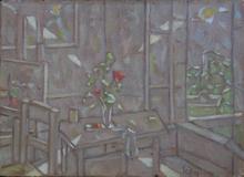 Le bouquet dans l'atelier, circa 1975