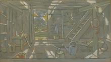 La grange (intérieur), 1977