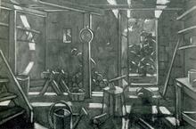 La remise mauve, 1977