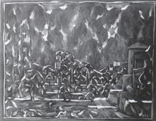 Vue du jardin, 1977