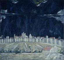 Les remparts d'Avila (ciel noir), 1978