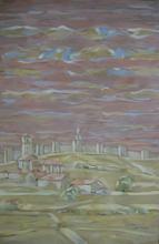 Les remparts d'Avila (rose), 1978