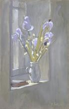 Iris à la fenêtre (gris clair), 1979