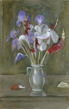 Bouquet d'iris, circa 1980