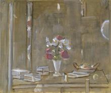 Fleurs sur la table, circa 1980
