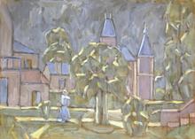 Souvenir du jardin III, circa 1980