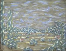 Vallée avec le noyer, circa 1980