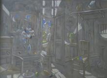 Intérieur gris (à la cheminée), 1981