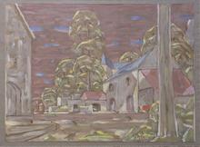 Cour de ferme, circa 1984
