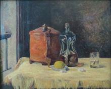À la fenêtre, nature morte, 1882