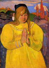 Bretonne en prière, 1894