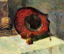 Le Chapeau rouge, 1886