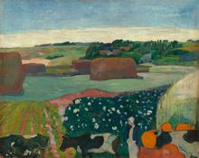 Les Meules ou le champ de pommes de terre, 1890