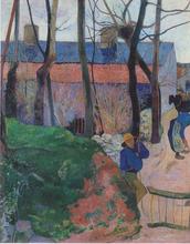 Entrée de ferme, 1890