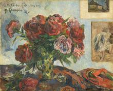 Le Vase de Pivoines I ou Les Pivoines I, 1884
