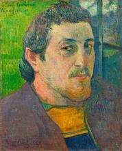 Autoportrait à l'ami Carrière, circa 1888-1889