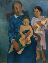 Femme et deux enfants, 1901