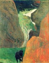 Marine avec vache ou Au-dessus du gouffre, 1888