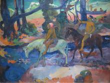 La Fuite ou Le Gué, 1901