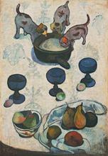 Nature morte aux trois petits chiens, 1888