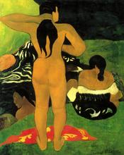 Tahitiennes sur la plage, 1892