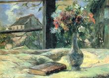Vase de fleurs à la fenêtre, 1881