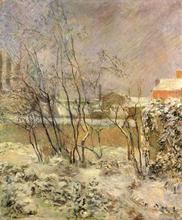 La Neige rue Carcel, 1883
