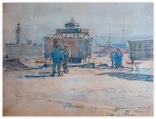 Pissotière municipale de Cancale, 1931